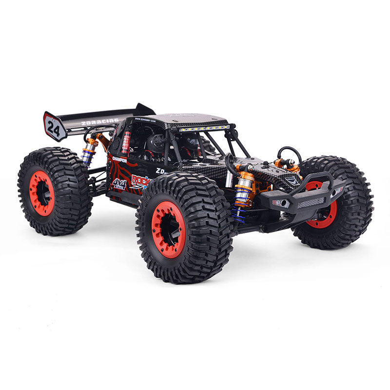 ZD Racing DBX 10 1/10 4WD 2.4G Camión de desierto sin escobillas de alta velocidad 80 km/h Coche todoterreno RC de juguete