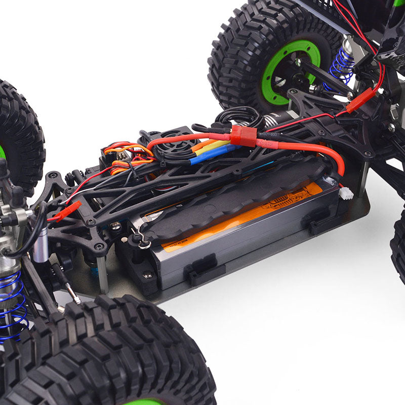 ZD Racing DBX 10 1/10 4WD 2.4G Camión de desierto sin escobillas de alta velocidad 80 km/h Coche todoterreno RC de juguete
