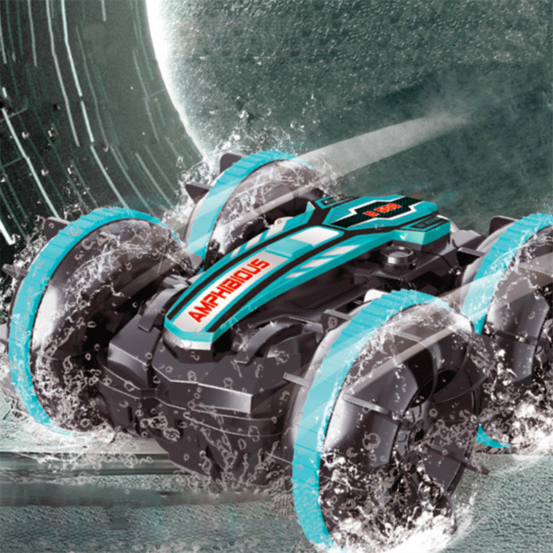 RC Car Amphibious Stunt RC Car Double-sided Drift flip Tumbling Driving Gesture Electric Toys