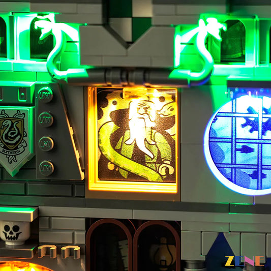 Kit de iluminación para el estandarte de la Casa Slytherin de LEGO n.° 76410