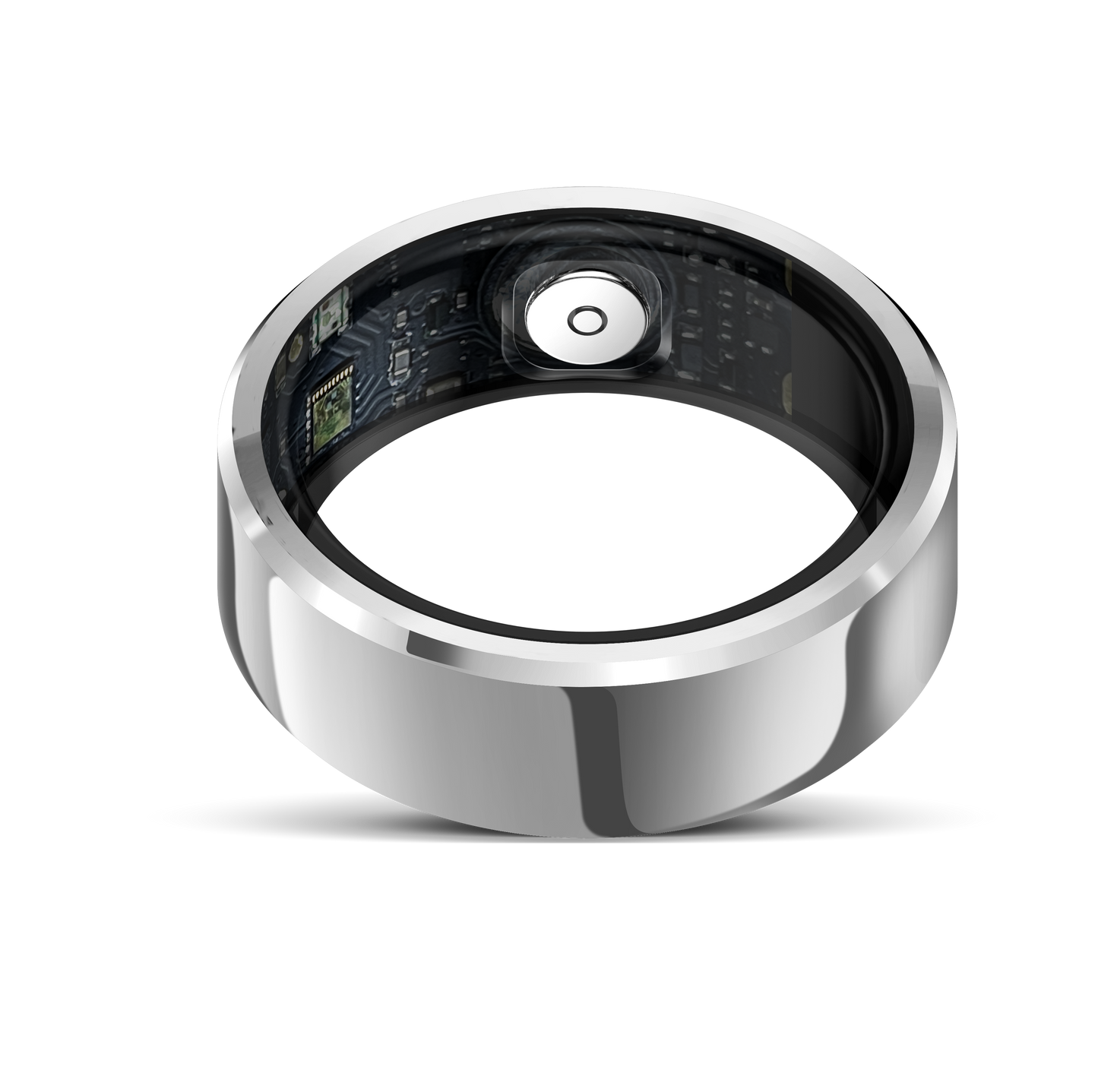 R6 Smart Ring Heart Rate Monitor Blood Pressure Ring Sleep Tracker Health Ring Pedometer Step Counter Calories Waterproof Fitness Rings for Women Men