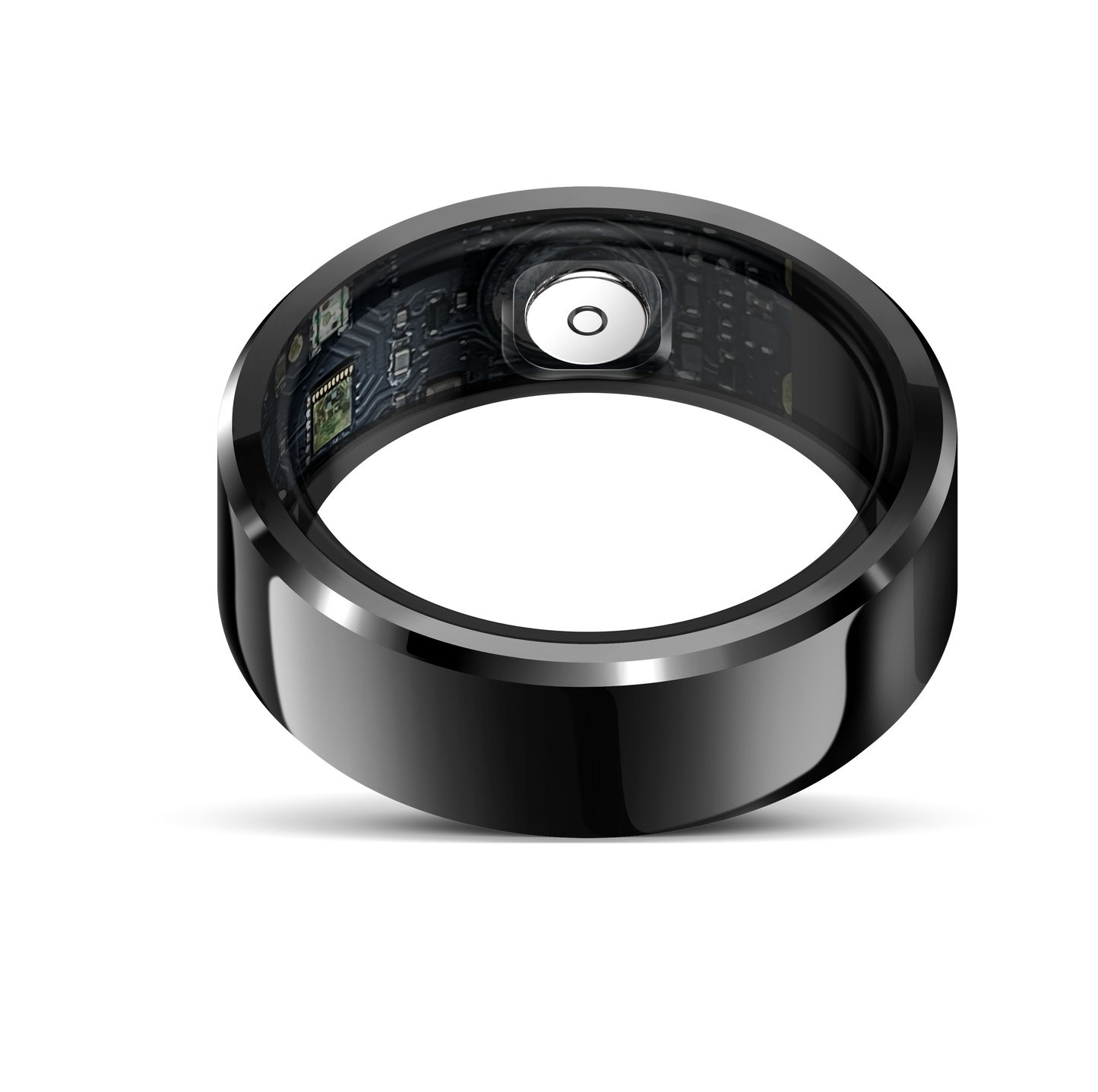 R6 Smart Ring Heart Rate Monitor Blood Pressure Ring Sleep Tracker Health Ring Pedometer Step Counter Calories Waterproof Fitness Rings for Women Men