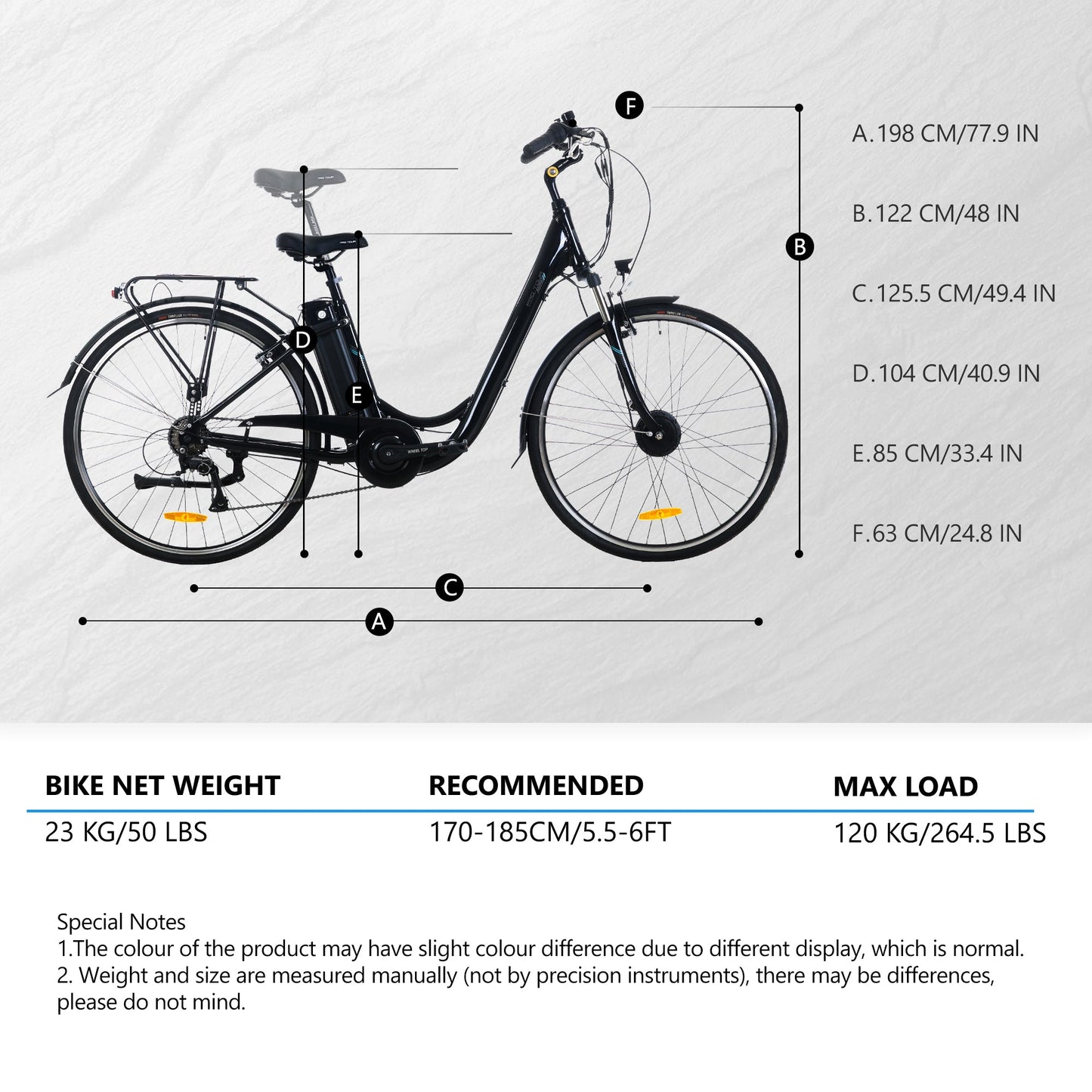CEAYA+ Series Electric Bike RC820