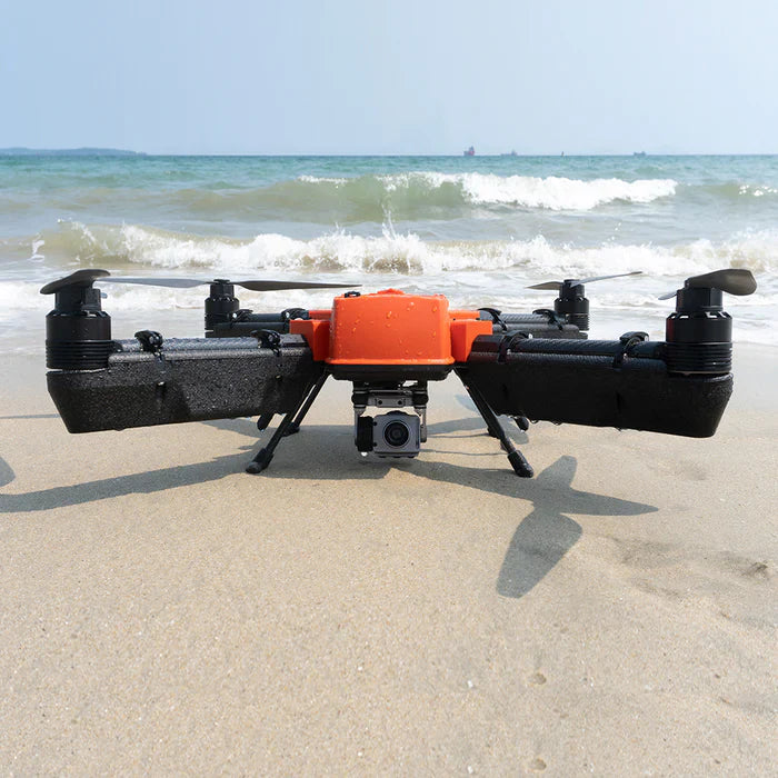 Float system for Fisherman MAX FD2 waterproof Drone