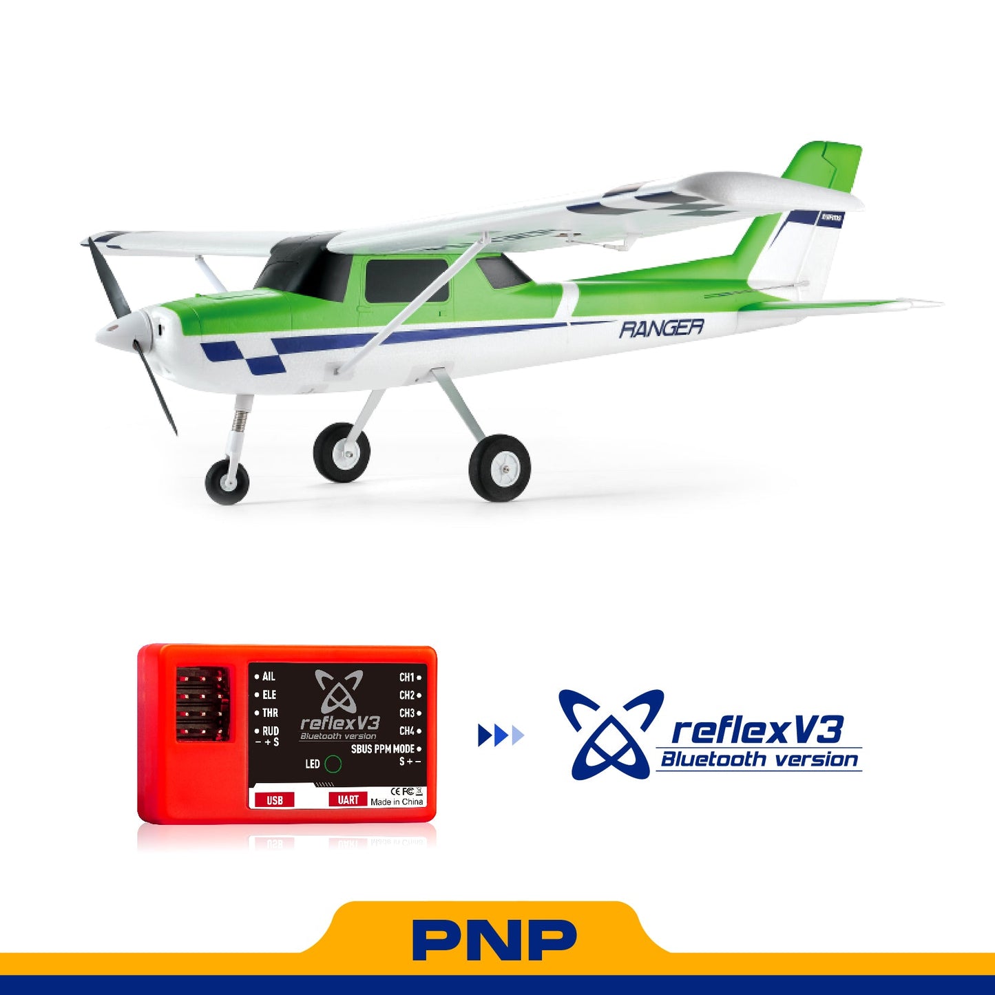 FMS 1220mm Ranger EP V2 With Reflex V3 RTF / PNP