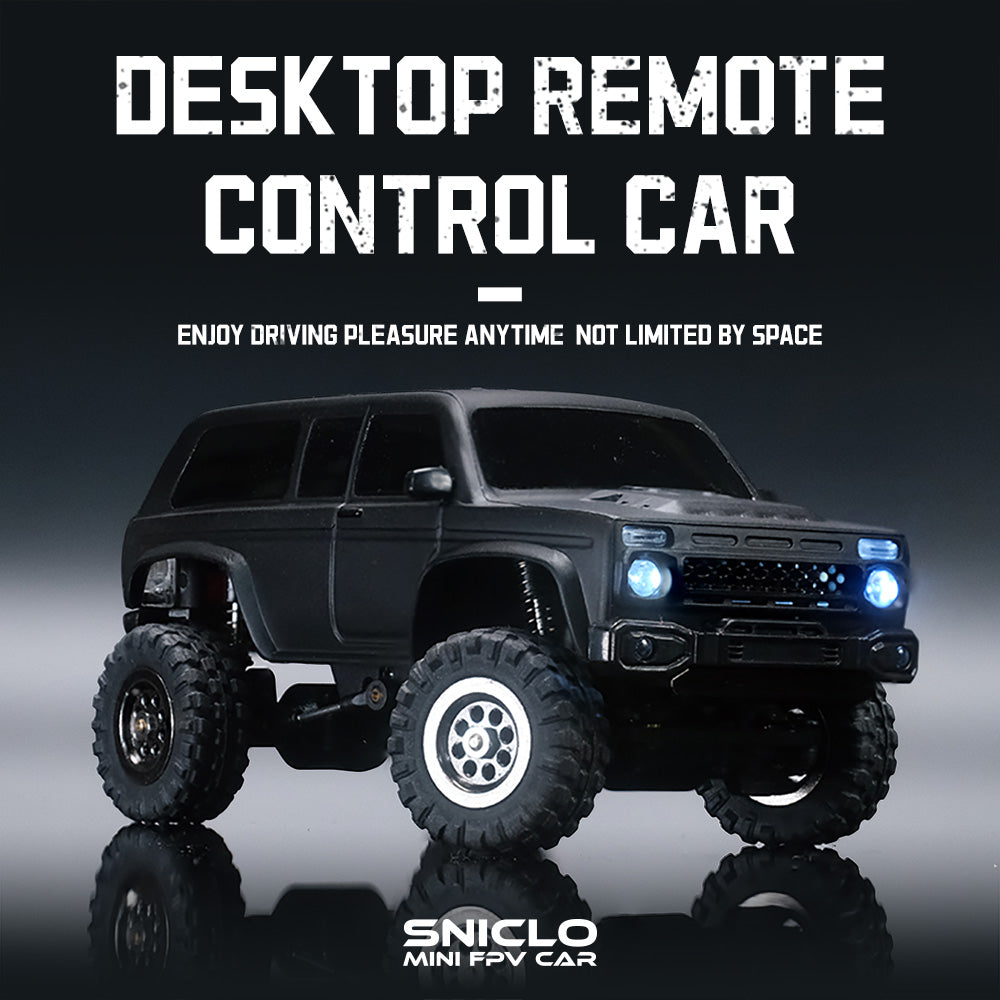 SNICLO Enano Niva 1:43 8031 RC Off-Road Vehicle Simulated Lighting Climbing FPV Goggle Toy Car
