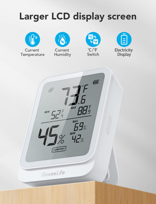 Refurbished GoveeLife Bluetooth Hygrometer Thermometer H5104