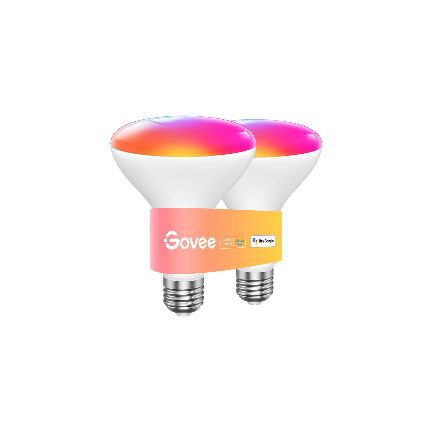 Govee RGBWW Smart BR30 LED Light Bulbs