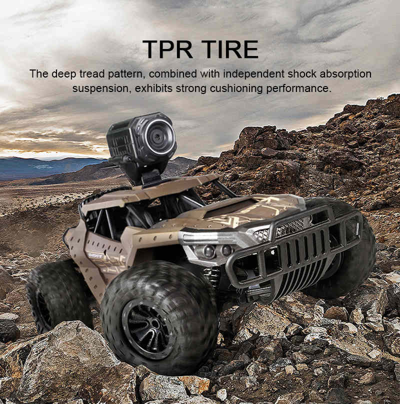 RC Car Off-road Car WiFi FPV 1:18 With 720P HD Camera