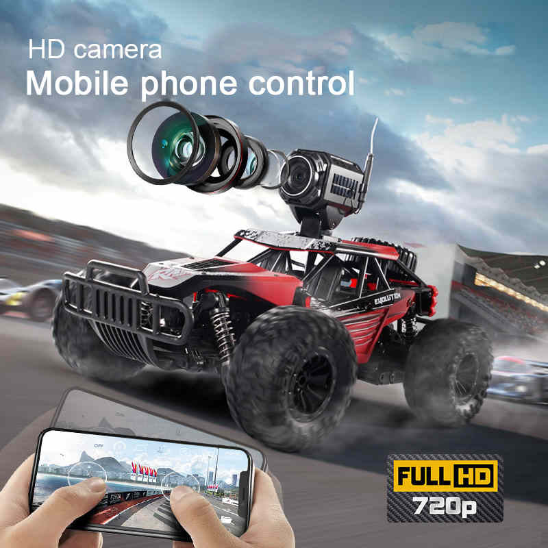 RC Car Off-road Car WiFi FPV 1:18 With 720P HD Camera