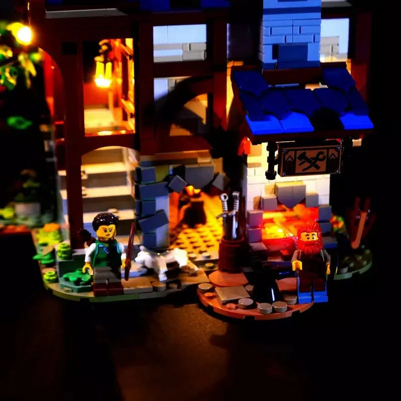Kit de iluminación LEGO Medieval Blacksmith n.° 21325