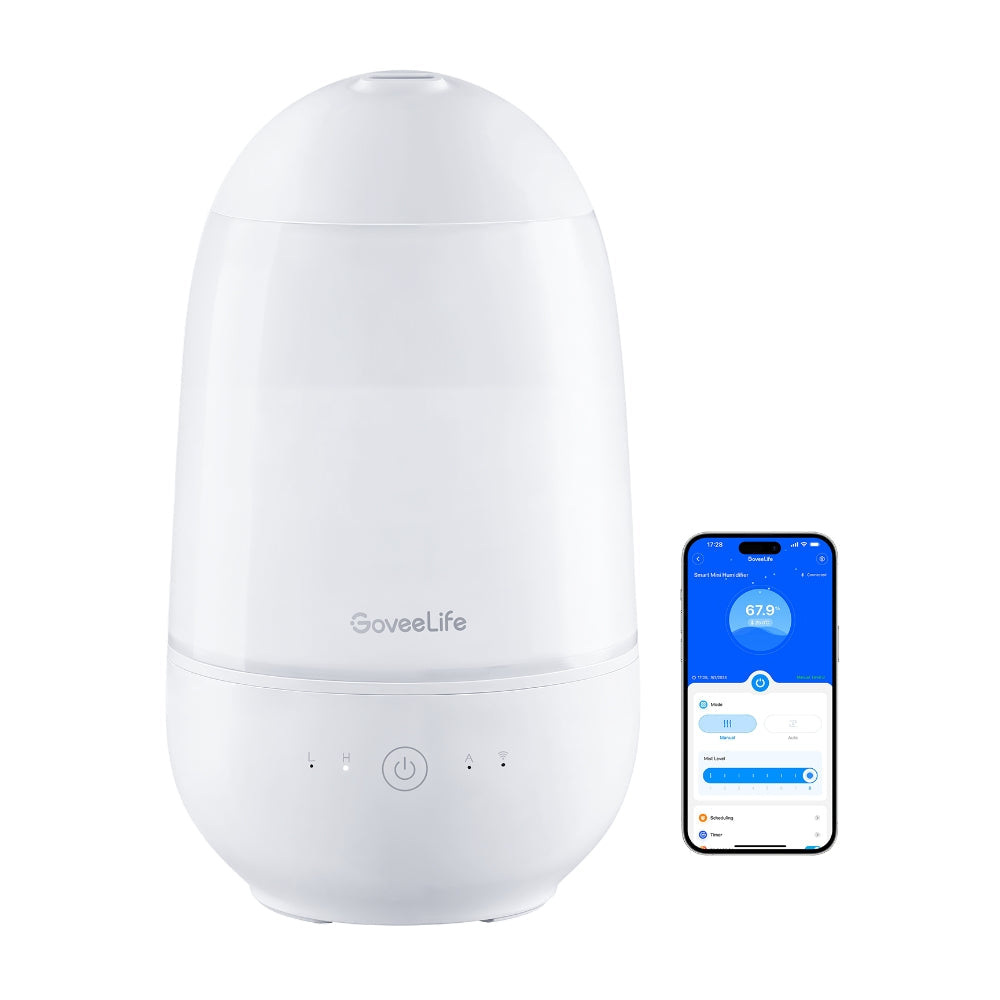 GoveeLife Smart Mini Humidifier for Baby Nursery