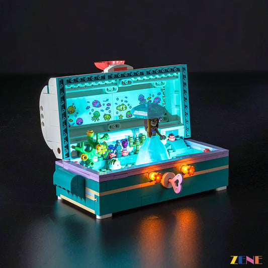 Kit de iluminación para el Cofre del Tesoro de Ariel LEGO n.° 43229