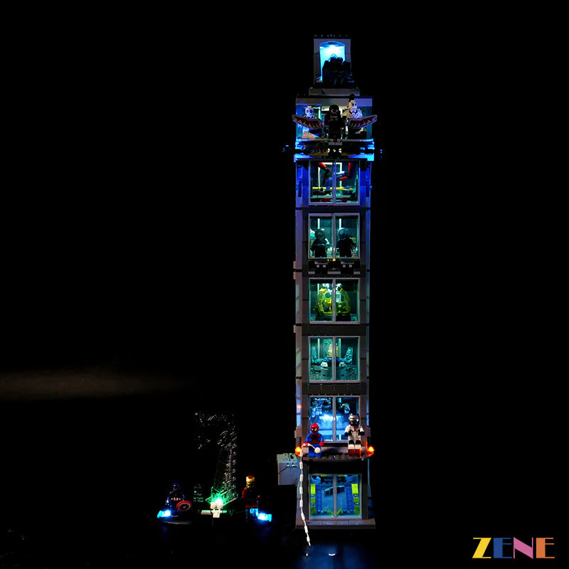 LEGO Avenger Tower Battle #76166 Light Kit