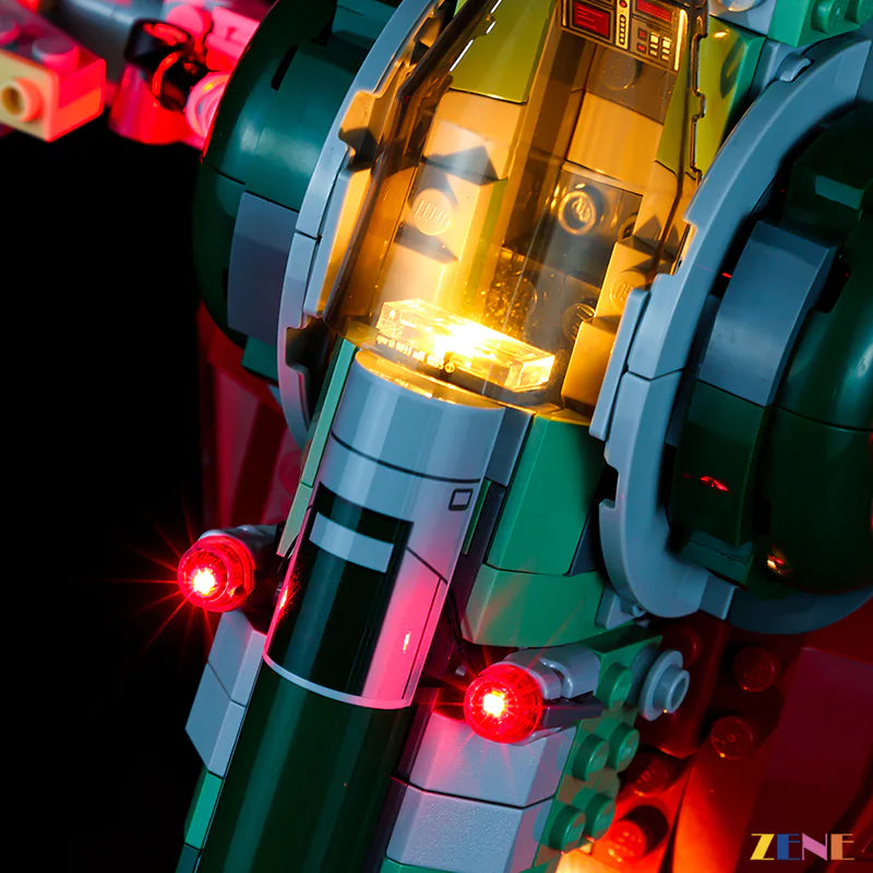 Kit de iluminación para la nave espacial LEGO Boba Fett™ n.° 75312