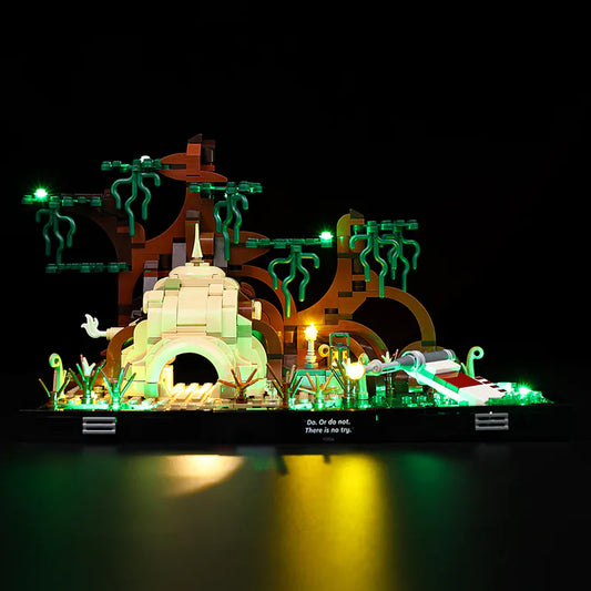 Kit de iluminación LEGO Dagobah™ Jedi™ n.° 75330