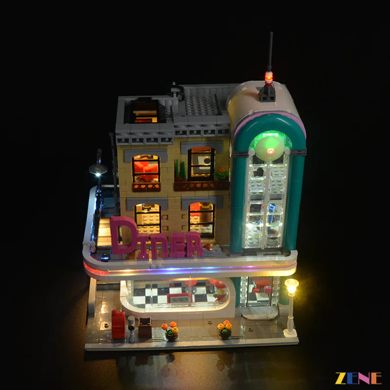 LEGO Downtown Diner #10260 Light Kit