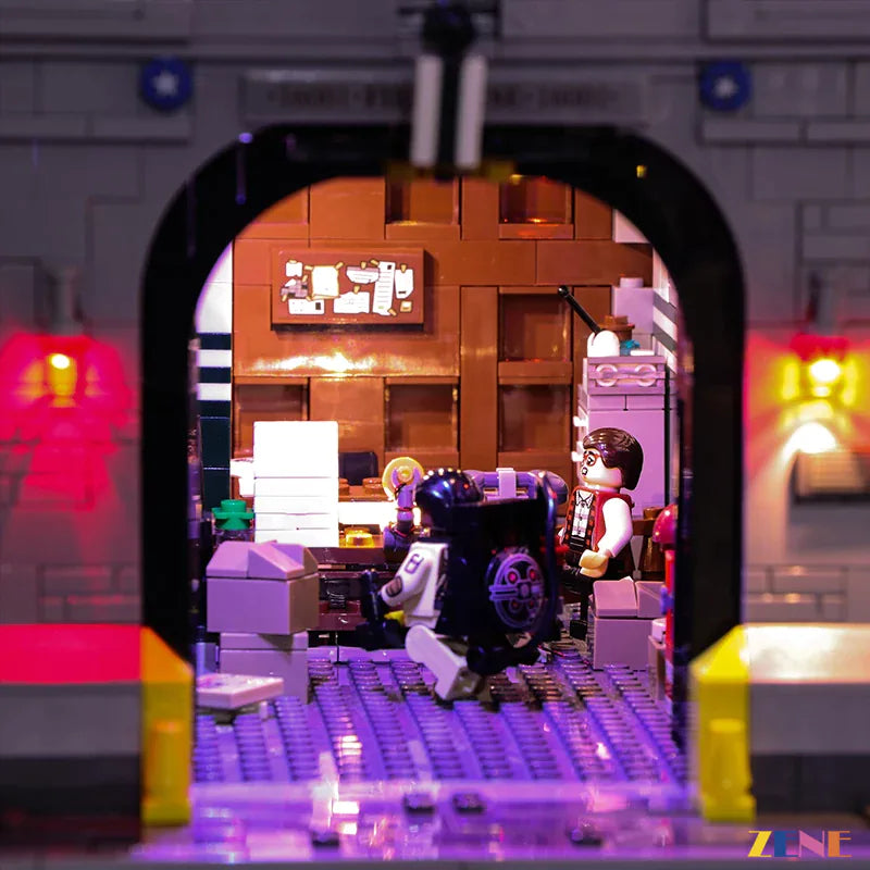 مجموعة إضاءة LEGO Firehouse Headquarters #75827