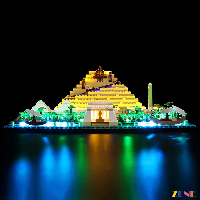 Kit de iluminación LEGO Gran Pirámide de Giza n.° 21058 (versión 2)