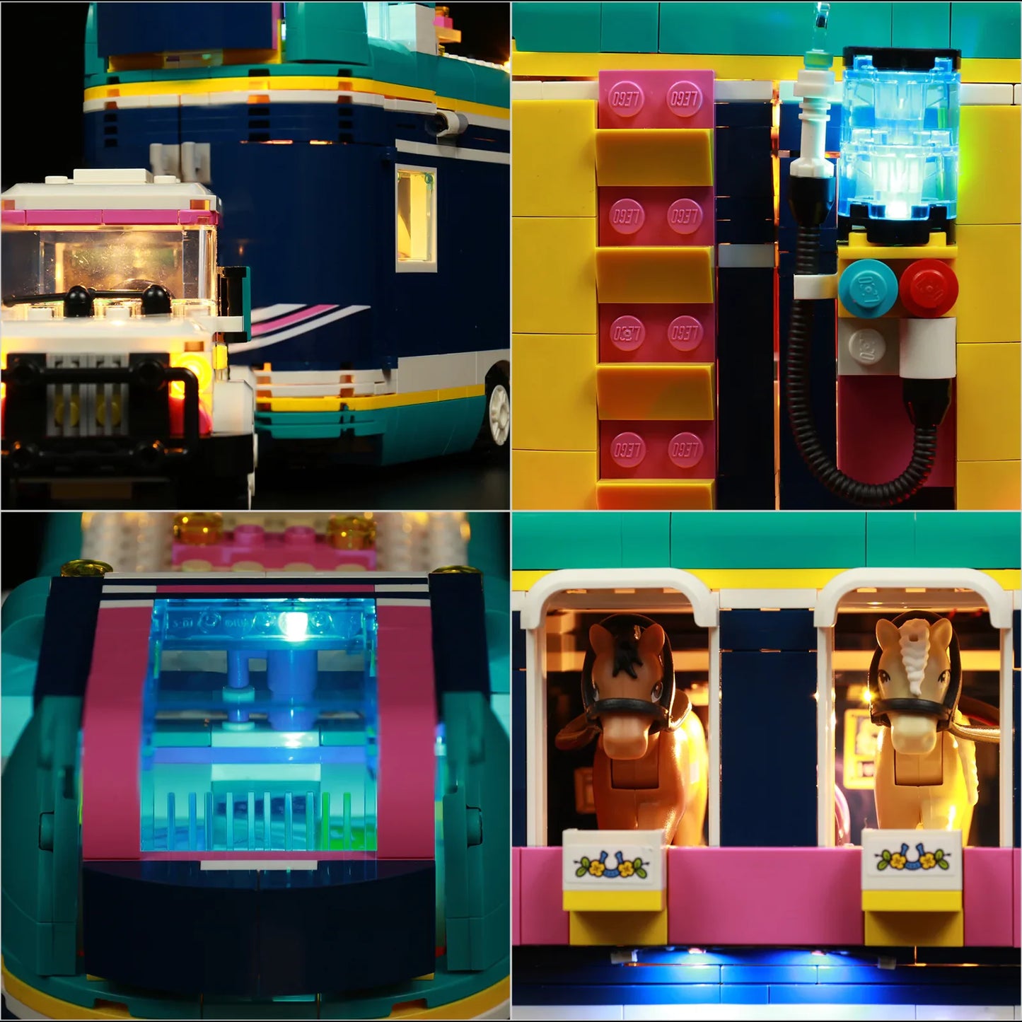 LEGO Horse Show Trailer #41722 Light Kit