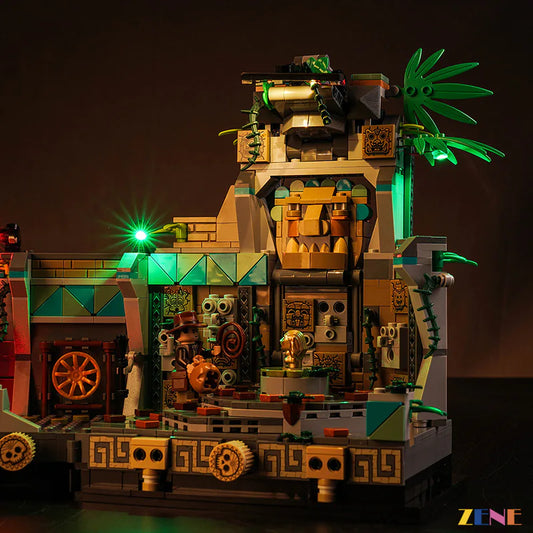Kit de iluminación para LEGO Templo del Ídolo Dorado n.° 77015
