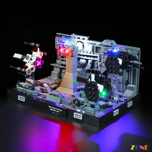 Kit de iluminación LEGO Trench Run Diorama n.° 75329 versión 2