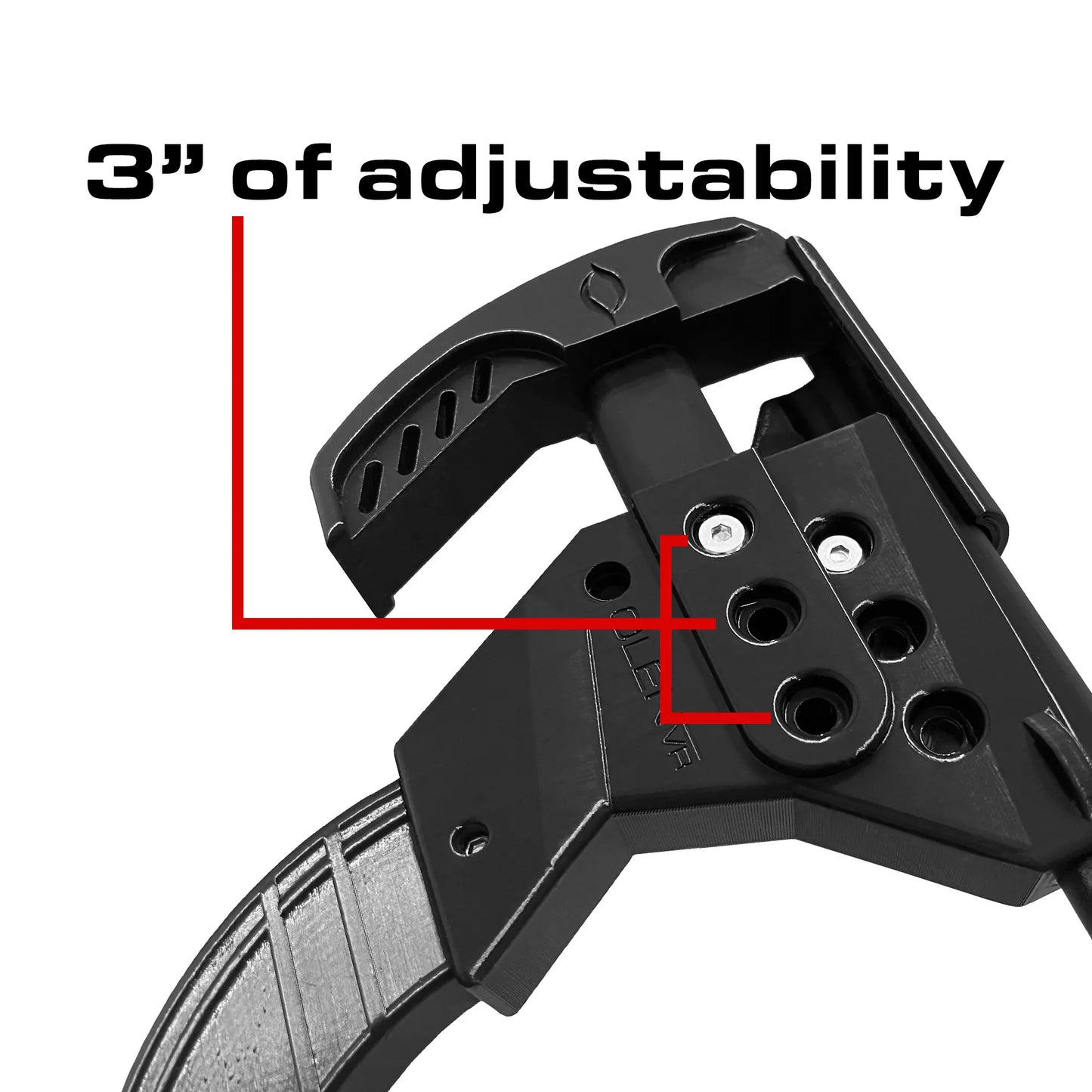 LoPRO Extended Onyx Edition | VR Gun Stock for Meta Quest 3S