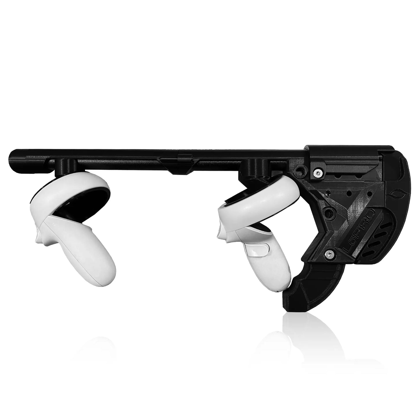 LoPRO Onyx Edition | VR Gun Stock for Meta Quest 2