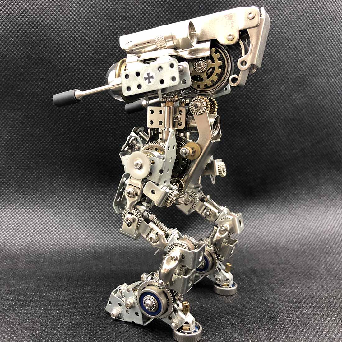Adult DIY Metal Assembly 3D Robot Mecha Puzzle Toy Model for Home Decor