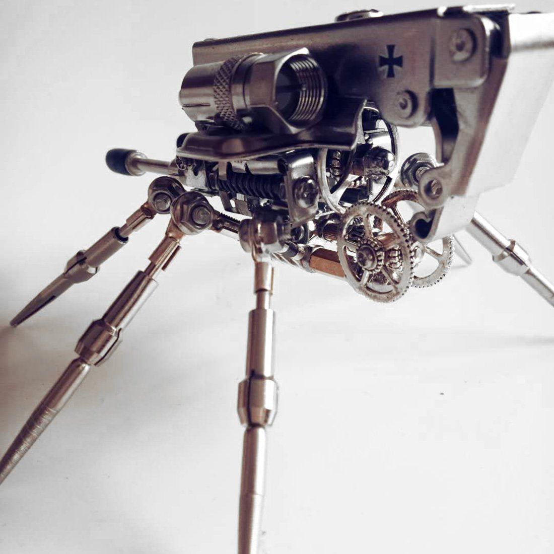 DIY Assembly Metal 3D Artillery Puzzle Model Toy Kit