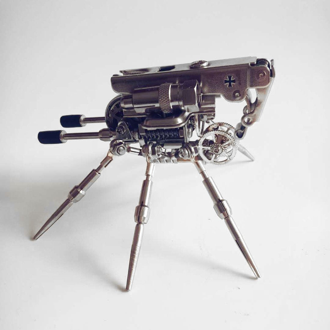 DIY Assembly Metal 3D Artillery Puzzle Model Toy Kit