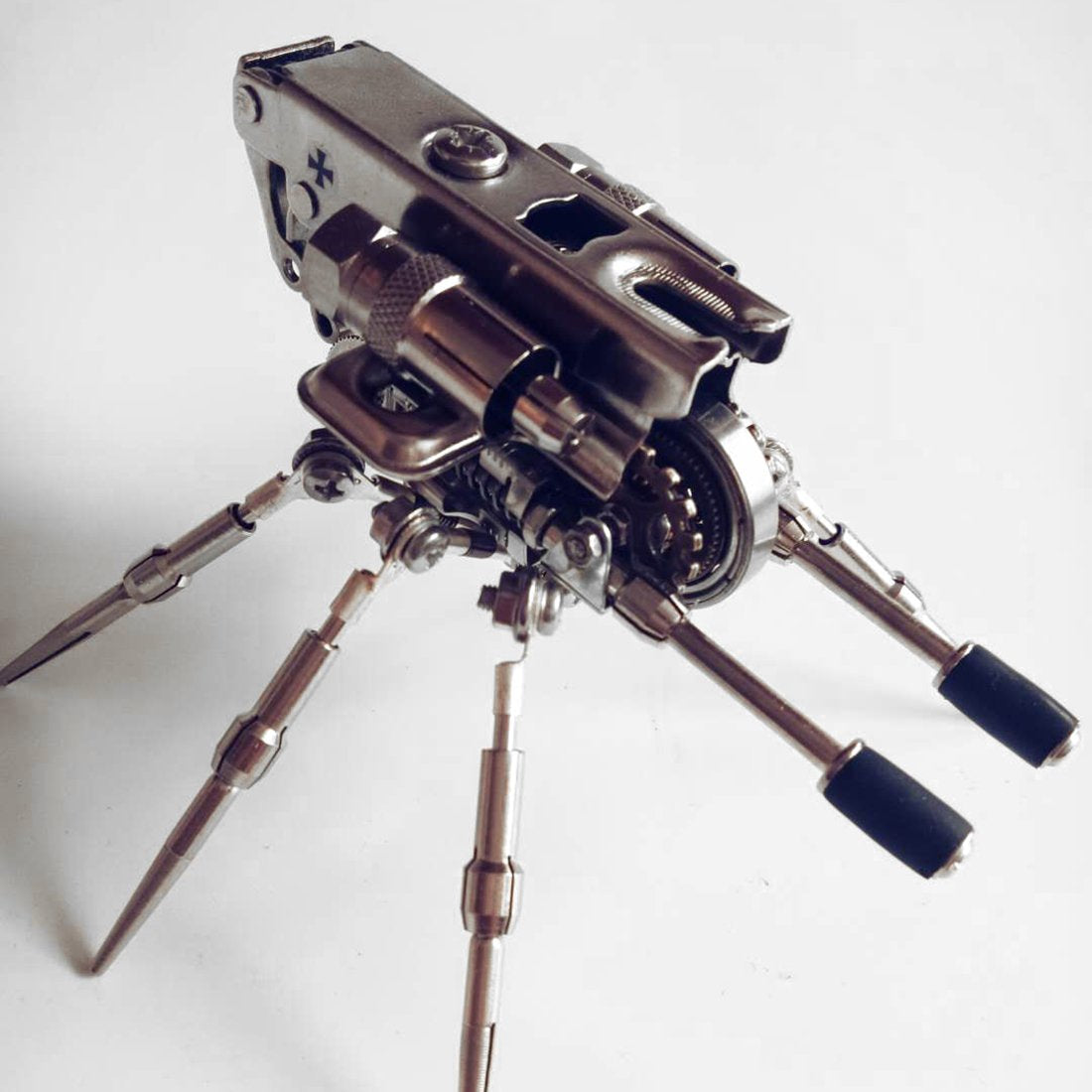 DIY Assembly Metal 3D Artillery Puzzle Model Toy Kit