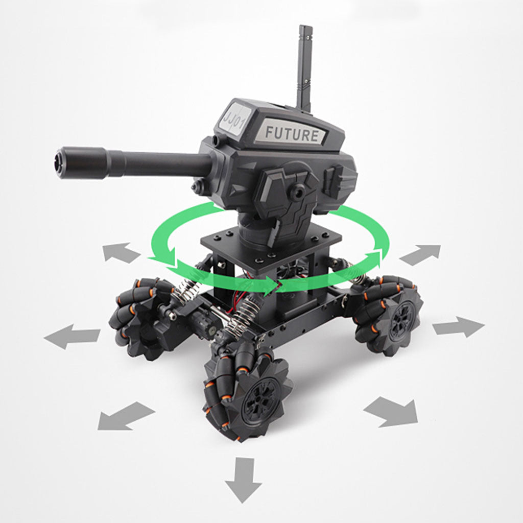108PCS 3D Alloy assembly programming rechargeable wireless remote control tank electric water bomb car model kit