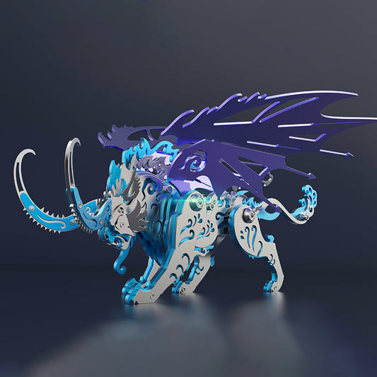3D Metal Mythological Creatures Puzzle Colorful Model Kit