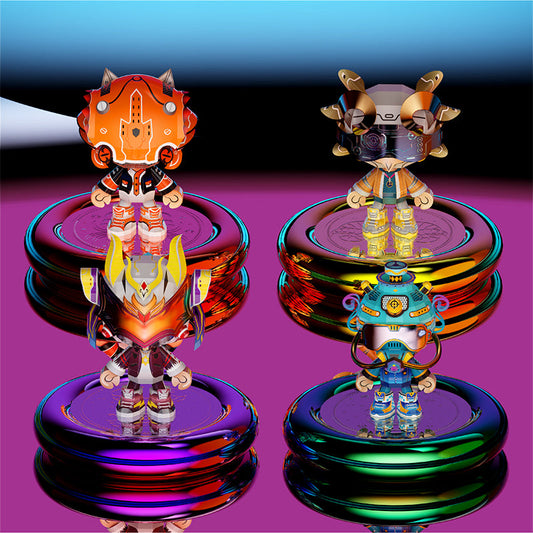 مجموعة نماذج معدنية ثلاثية الأبعاد لسرطان مصنوعة يدويًا من 430 قطعة هدية DIY