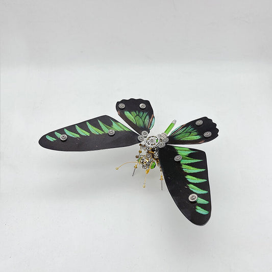 Kit de rompecabezas de metal 3D de mariposa Steampunk Adelpha fessonia para adultos y niños