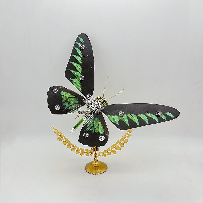 Kit de rompecabezas de metal 3D de mariposa Steampunk Adelpha fessonia para adultos y niños