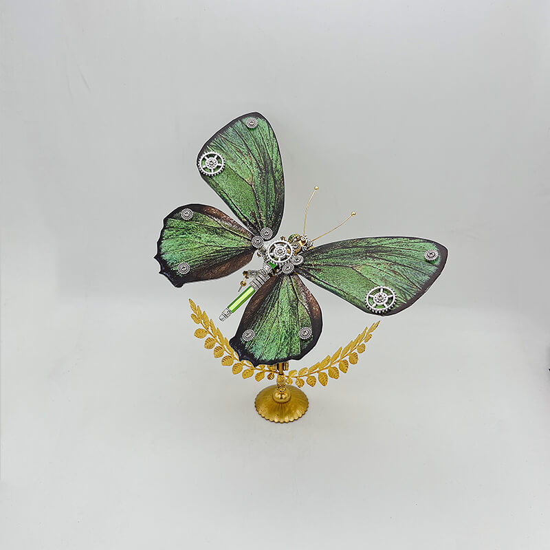 Kit de rompecabezas de metal con forma de pandava de Chilades, mariposa Steampunk, para adultos y niños