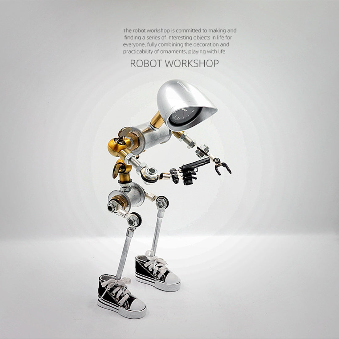 Steampunk No.4 Clock Robot Head