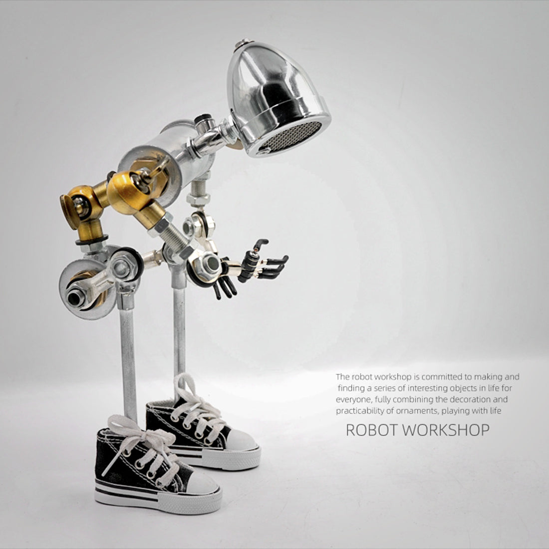 Steampunk No.5 Bluetooth Small Speaker Robot Head