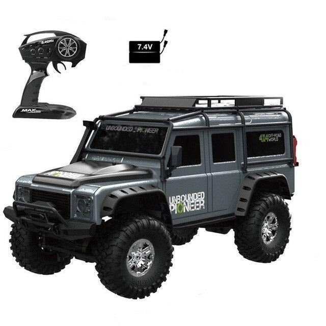 RC Car Off-road Car 1:10 2.4G 4WD RC Car Multiple Batteries RTR Model with LED Light