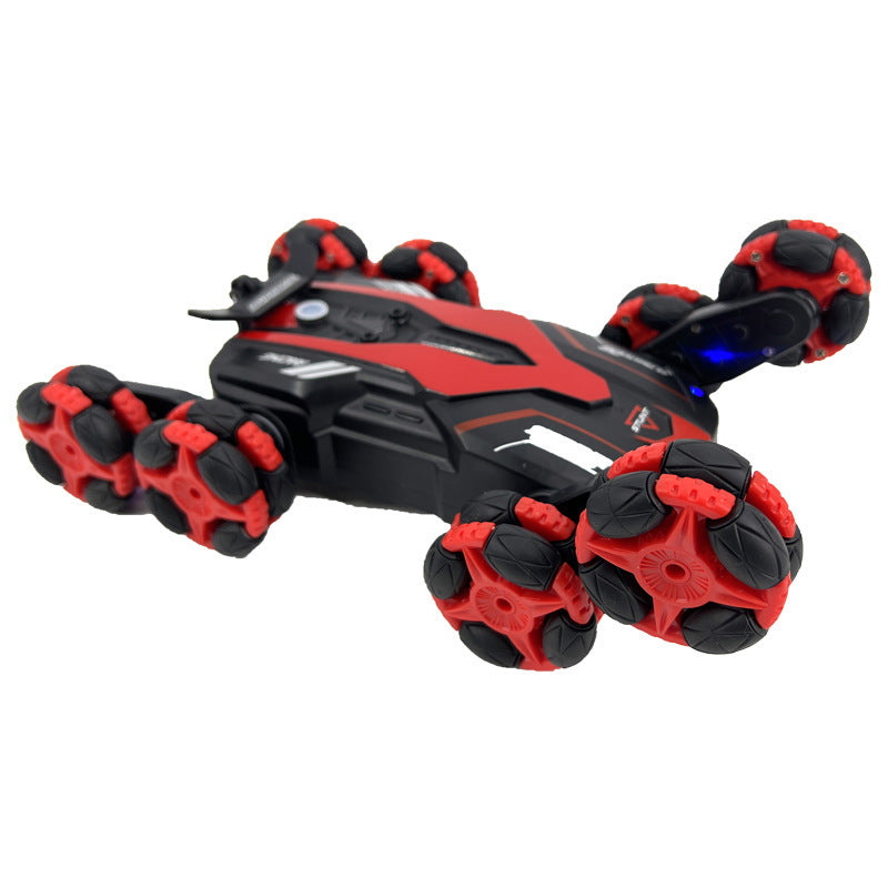 Rc Car Eight Wheel Drift Spray Stunt Car Rc Deformation Climbing Car 360° Rotating Car Toy