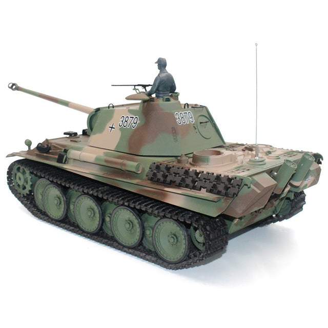 Heng Long 3879 German Panther Type G RC Tank 2.4G 1/16 Metal Upgraded Tank Toys