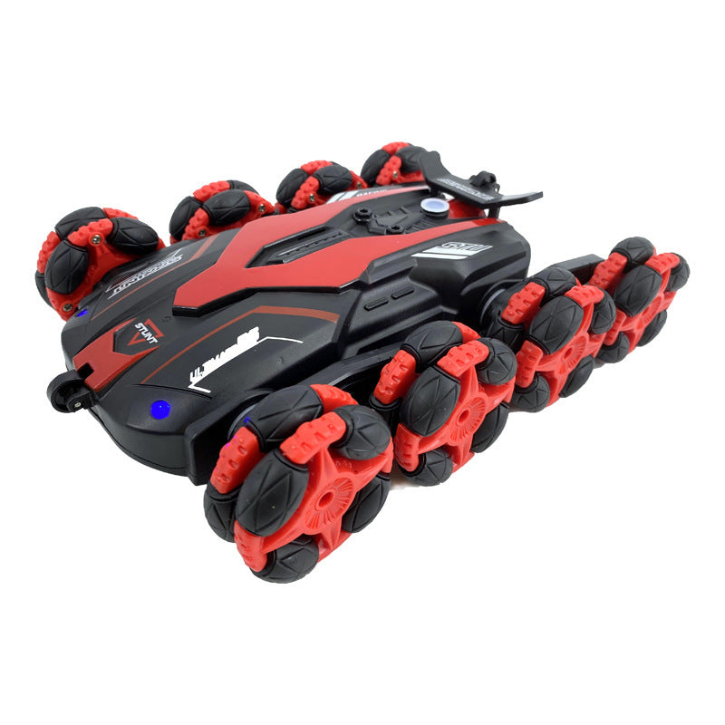 Rc Car Eight Wheel Drift Spray Stunt Car Rc Deformation Climbing Car 360° Rotating Car Toy