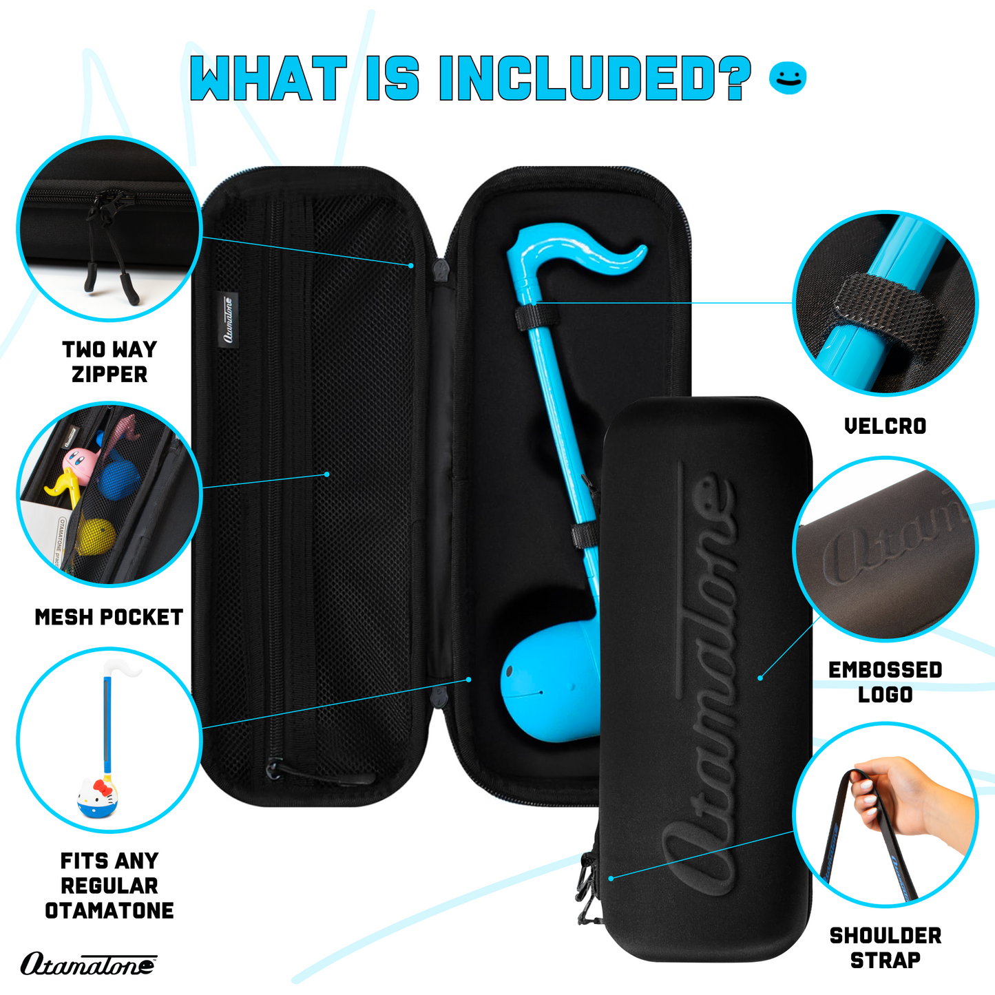 Otamatone Travel Case (For Regular - 10.7 inch)