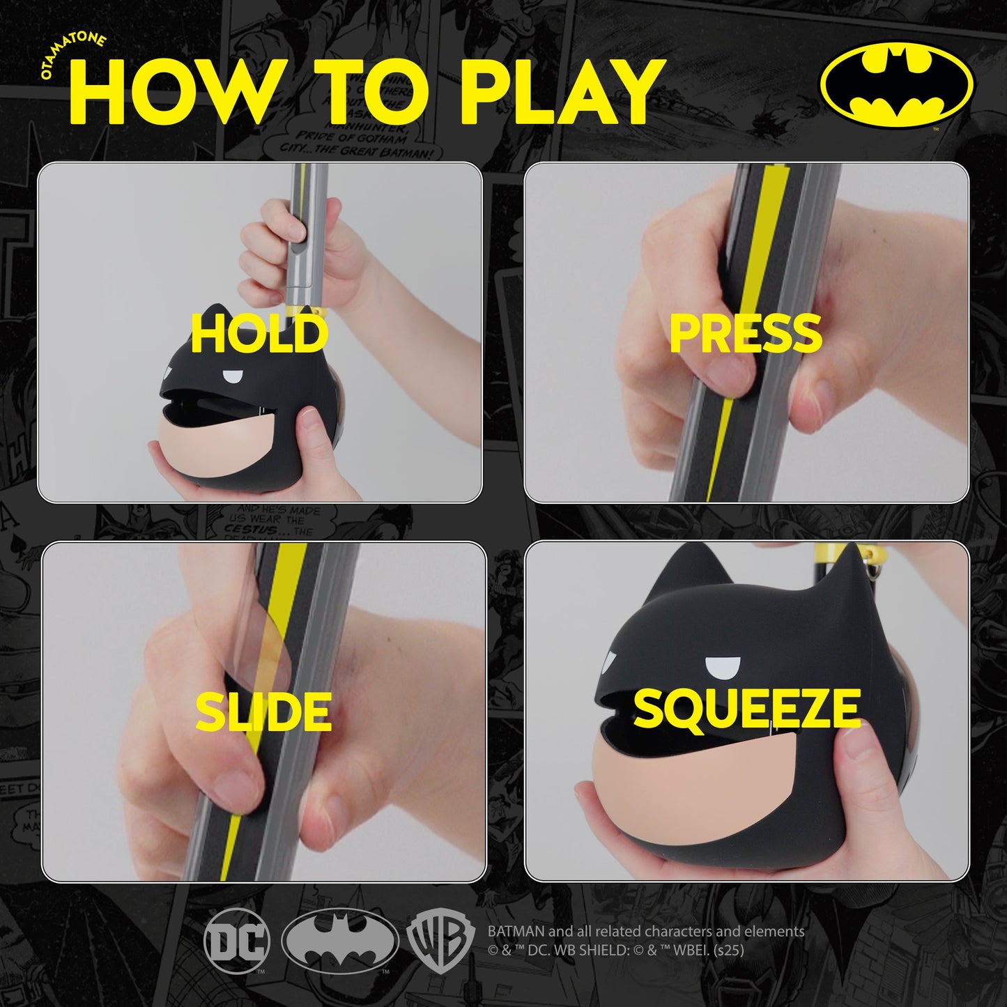 Otamatone Deluxe (Batman)