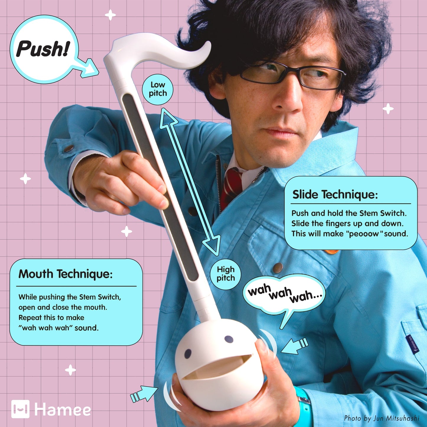 Otamatone Deluxe (Unicorn)