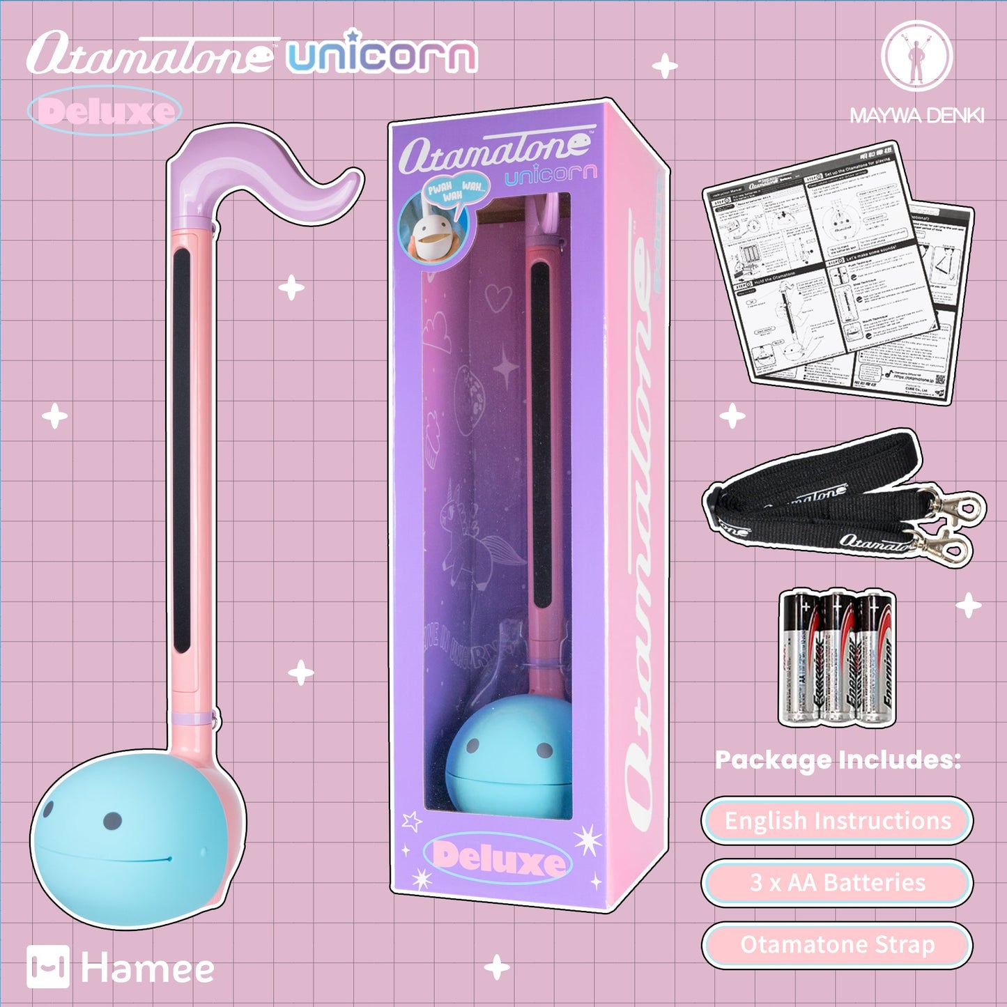 Otamatone Deluxe (Unicorn)
