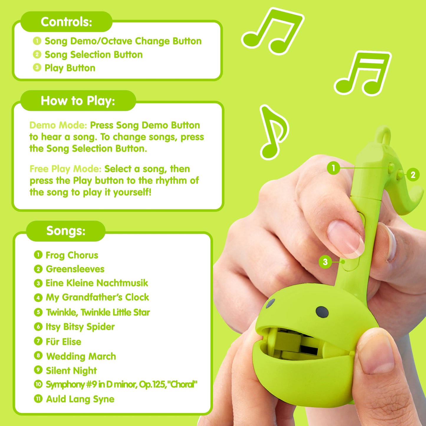 Otamatone Melody (Lime)