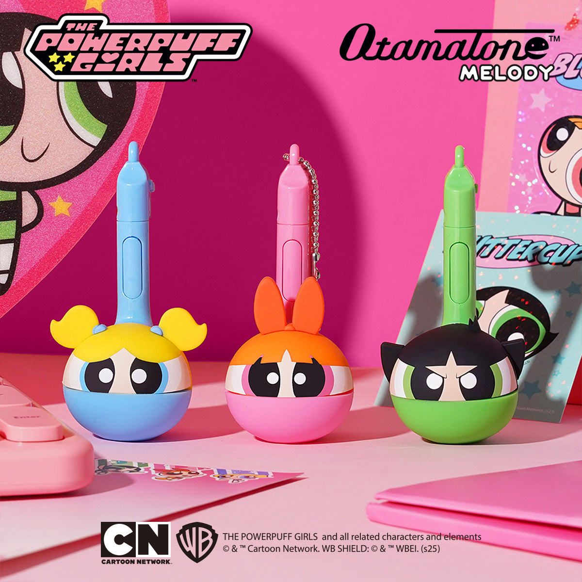 Otamatone Melody Powerpuff Girls (Buttercup)